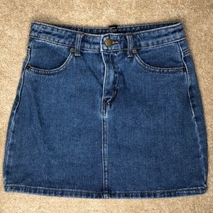 Forever 21 Jean Skirt
